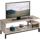 Media Console Table Small Entertainment Center Wood TV Stand for Living Room New