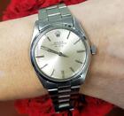 34mm Rolex Air-King 1979 Stainless Steel Oyster Band Silver Dial Auto 5500
