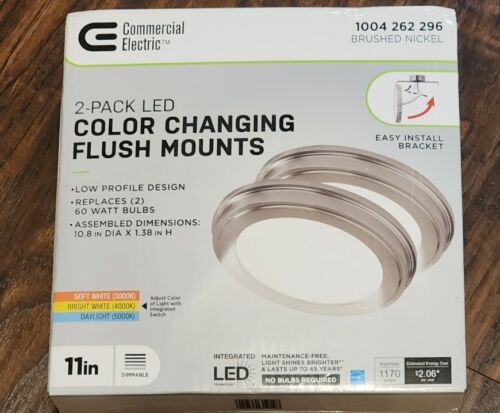 2 Pack Of Commercial Electric 11