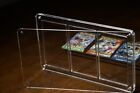 Pokemon TCG Booster Pack Acrylic Case Magnetic -  3 Slots