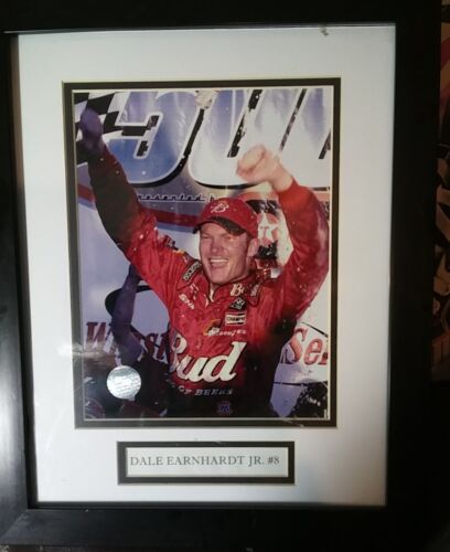 Dale Earnhardt Jr. #8 Framed Winner Photo
