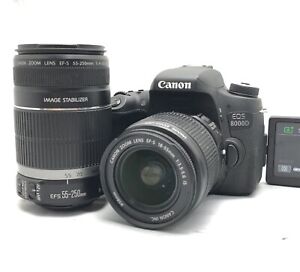 Canon EOS 8000D T6S 760D Double lens kit♪ beautiful product only 4000 shots!