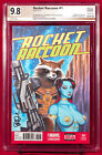 ROCKET RACCOON PGX 9.8 NM/MT Near Mint - Original Sketch Cover by SCOTT BLAIR!!!