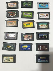 Nintendo Gameboy Advance Games You Pick & Choose Video Game Lot All Games 3.99