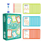 Kids Rainbow Stick Puzzle Montessori Toys Sensory Logical Thinking Matching Game