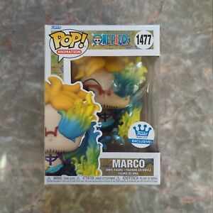 Funko Pop One Piece Marco #1477 Funko Exclusive W/ Protector