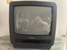 Panasonic Omnivision 13” CRT TV VHS VCR Combo Retro Gaming Television 📺