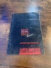 Best of the best championship karate Super Nintendo SNES manual only See Pics