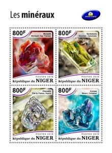 Minerals MNH Stamps 2018 Niger M/S