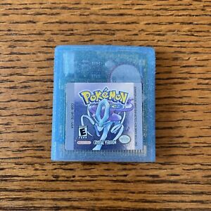 Pokemon: Crystal Version Game Boy Color- AUTHENTIC,  TESTED, SAVES Nintendo Game