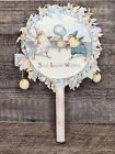 NWT Bethany Lowe Best Easter Wishes Drum Rattle Chicks Easter Eggs Pastel Fringe