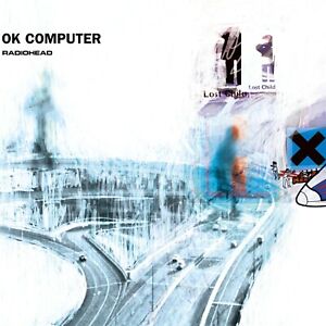 RADIOHEAD Ok Computer BANNER HUGE 4X4 Ft Fabric Poster Tapestry Flag album cover