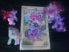 My Little Pony LOT OF 3 ponies & comic book wow cool brony bronies collectible!