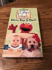 Seame Street Elmos World - Babies, Dogs  More  VHS 2000