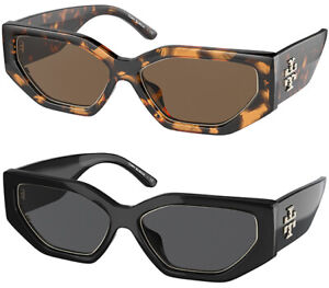 Tory Burch Kira Chunky Geometric Cat-Eye Sunglasses - TY9070U