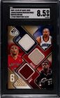2009-10 SP Game Used Six Star Swatches Lebron James Larry Bird Erving /65