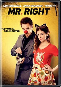 Mr. Right DVD Sam Rockwell NEW