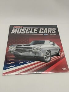 BrownTrout American Muscle Cars 2023 Wall Calendar 16 Month Calender