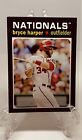 Bryce Harper  2013 Topps Update 1971 Mini #1 National Phillies SP Baseball NM
