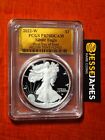 New Listing2022 W PROOF SILVER EAGLE PCGS PR70 DCAM FIRST DAY OF ISSUE FDI GOLD FOIL LABEL
