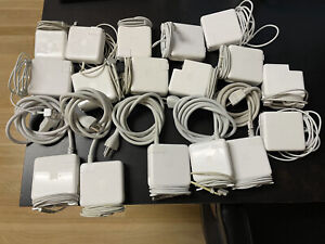 Lot of 17 Apple OEM 85W,60W,45W Macbook, Macbook Pro & AirAC Adapter Chargers