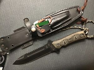 MIGUEL NIETO 196N Warfare Fixed Blade Tactical Knife