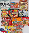 15 Pieces Variety Asian Instant Ramen, Drinks, Candy, Dessert, Chips, Snack Box