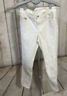 Old Navy Super Skinny Ankle Jeans, White, Sz 10