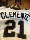 Clemente Pittsburgh Pirates Majest Cooperstown stiched jersey 3X Vintage Lot