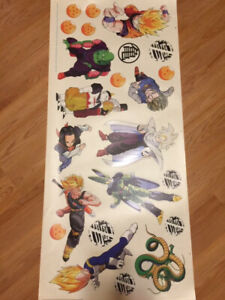 DRAGON BALL Z wall stickers 21 big decals Japanese Video Game Dragonball Z