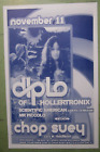 Diplo of Hollertronix 2004 Original Show Flyer Poster w/ Scientific American +