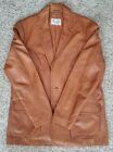Scully Tan Leather Jacket, Mens, 46L