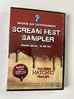 Anchor Bay Entertainment Scream Fest Sampler DVD Horror Clips and  Scenes New