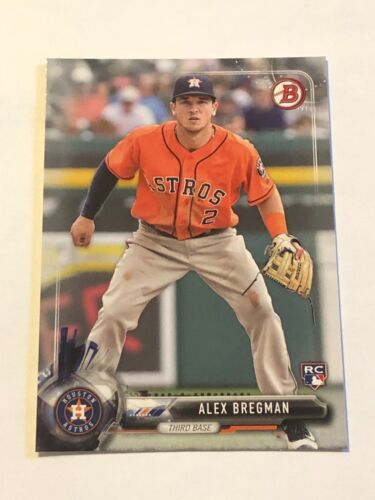 New ListingAlex Bregman 2017 Bowman Rookie Card #75 Houston Astros