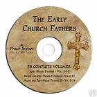 Early Church Fathers-Philip Schaff-ALL 38 VOLUMES-Christian History Book on CD