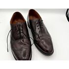 Bostonian Classics Burgundy Leather Oxford Wing Tip Men's size 10.5 dress shoes