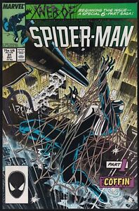 Marvel Comics WEB OF SPIDER-MAN #31 Kraven’s Last Hunt Part 1 1987 VF!
