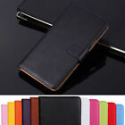 Genuine Leather Magnetic Flip Wallet colorful Case Stand Cover For Sony Xperia