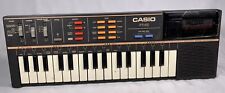 Vintage CASIO PT-82 Keyboard Synthesizer With Rom Working Missing Battery Panel