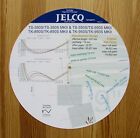 Jelco TS-350S/550S & TK-850S/950S Custom Designed Tonearm Alignment Protractor