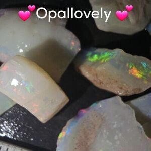 #6274#Coober Pedy opal rough 90cts