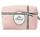 Too Faced Makeup Cosmetic Bag Pink & Black New