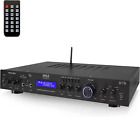 Home Theater Receiver Amplifier with Bluetooth (200W) - MP3 USB SD AUX FM Radio