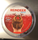 Hair Donut REINDEER Bun Maker KIT FOR HAIR CHRISTMAS Donut- NEW IN BOX