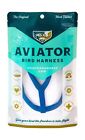The AVIATOR Pet Bird Harness and Leash: Small Blue S