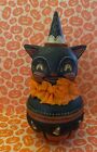 New ListingBethany Lowe Johanna Parker Halloween Happy Cat Black Cat candy container