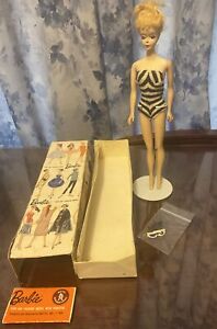New Listing#3 Blond Vintage 1960 Barbie In First Box TLC