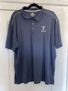 Yale University Bulldogs Colosseum Polo Shirt, Size XXL