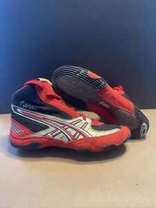 Rare Red And Black And gold Cael V3 Wrestling Shoes Sz 8
