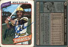 New ListingMike Easler Signed 1980 Topps #194 Card Pittsburgh Pirates Auto AU